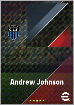 Andrew Johnson eFootball 2026 player card, 64 OVR CB