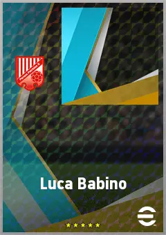 Luca Babino eFootball 2026 player card, 64 OVR AMF