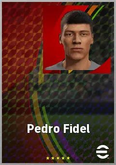 Pedro Fidel eFootball 2026 player card, 61 OVR CB
