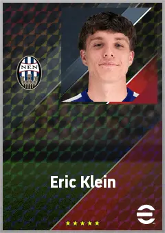 Eric Klein eFootball 2026 player card, 64 OVR DMF