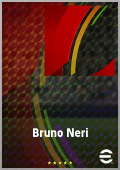 Bruno Neri eFootball 2026 player card, 83 OVR CF