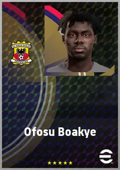 Ofosu Boakye eFootball 2026 player card, 61 OVR CF