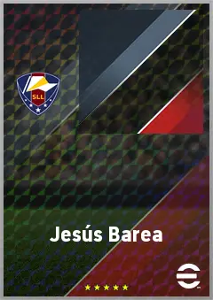 Jesús Barea eFootball 2026 player card, 67 OVR CF