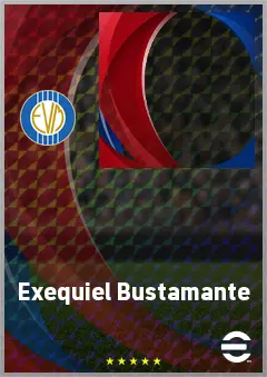 Exequiel Bustamante eFootball 2026 player card, 63 OVR GK