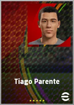 Tiago Parente eFootball 2026 player card, 63 OVR LB