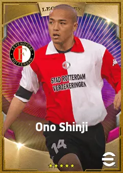 Ono Shinji eFootball 2026 player card, 83 OVR AMF