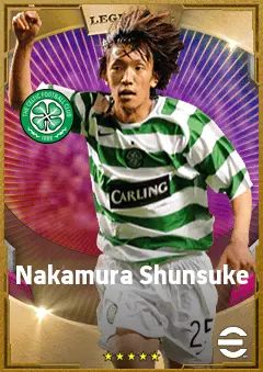 Nakamura Shunsuke eFootball 2026 player card, 84 OVR AMF