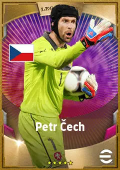 Petr Čech eFootball 2026 player card, 87 OVR GK