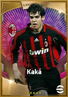 Kaká eFootball 2026 player card, 88 OVR AMF