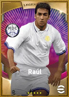 Raúl eFootball 2026 player card, 87 OVR SS