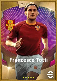 Francesco Totti eFootball 2026 player card, 88 OVR SS