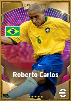 Roberto Carlos eFootball 2026 player card, 88 OVR LB