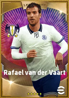Rafael van der Vaart eFootball 2026 player card, 85 OVR AMF