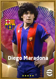 Diego Maradona eFootball 2026 player card, 88 OVR SS