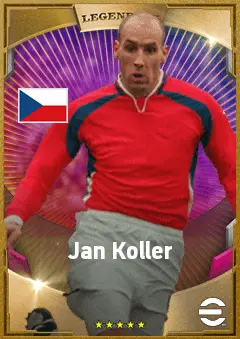 Jan Koller eFootball 2026 player card, 84 OVR CF