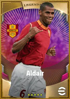 Aldair eFootball 2026 player card, 86 OVR CB