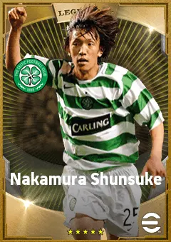 Nakamura Shunsuke eFootball 2026 player card, 83 OVR AMF