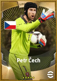 Petr Čech eFootball 2026 player card, 86 OVR GK