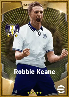 Robbie Keane eFootball 2026 player card, 83 OVR CF