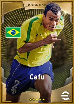 Cafu eFootball 2026 player card, 86 OVR RB