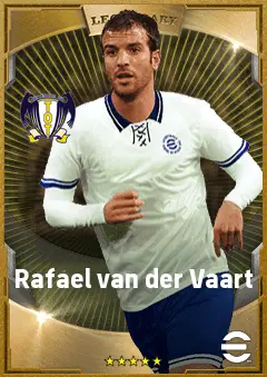 Rafael van der Vaart eFootball 2026 player card, 84 OVR AMF