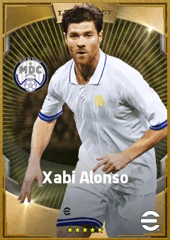 Xabi Alonso eFootball 2026 player card, 86 OVR DMF