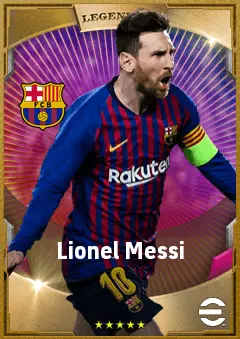 Lionel Messi eFootball 2026 player card, 94 OVR RWF