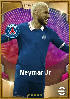 Neymar Jr eFootball 2026 player card, 92 OVR LWF