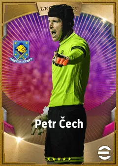 Petr Čech eFootball 2026 player card, 87 OVR GK