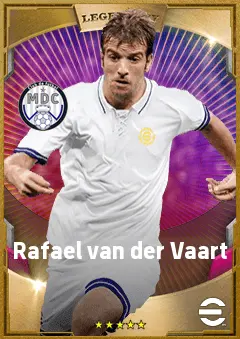 Rafael van der Vaart eFootball 2026 player card, 85 OVR AMF
