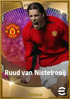 Ruud van Nistelrooij eFootball 2026 player card, 89 OVR CF
