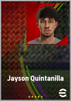 Jayson Quintanilla eFootball 2026 player card, 60 OVR CMF