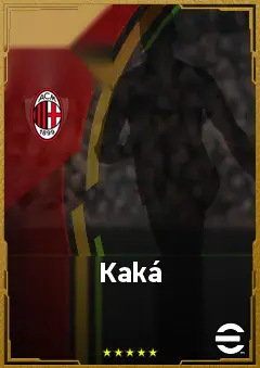 Kaká eFootball 2026 player card, 87 OVR AMF