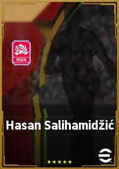 Hasan Salihamidžić eFootball 2026 player card, 84 OVR RMF