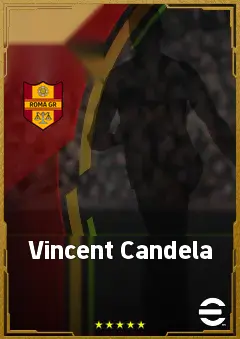 Vincent Candela eFootball 2026 player card, 84 OVR LB