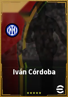 Iván Córdoba eFootball 2026 player card, 85 OVR CB