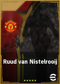 Ruud van Nistelrooij eFootball 2026 player card, 88 OVR CF