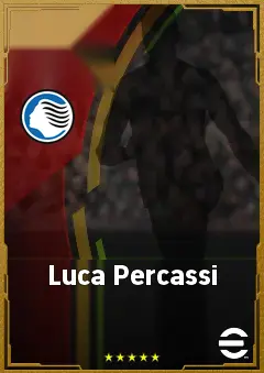 Luca Percassi eFootball 2026 player card, 73 OVR RB