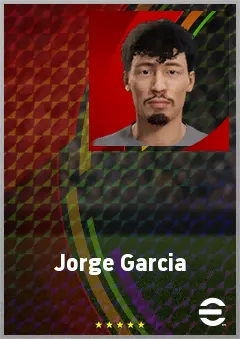 Jorge Garcia eFootball 2026 player card, 62 OVR AMF