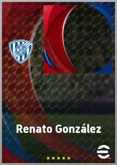 Renato González eFootball 2026 player card, 61 OVR GK