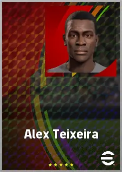 Alex Teixeira eFootball 2026 player card, 62 OVR GK