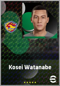 Watanabe Kosei eFootball 2026 player card, 59 OVR GK