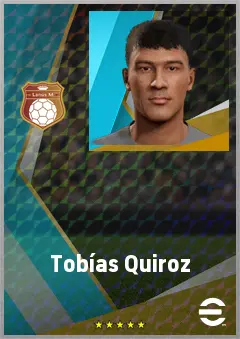 Tobías Quiroz eFootball 2026 player card, 66 OVR CB