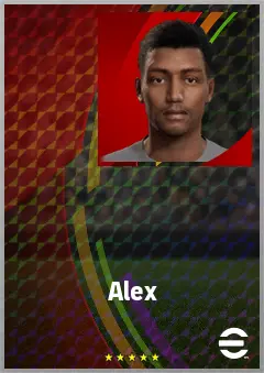 Alex eFootball 2026 player card, 64 OVR CF