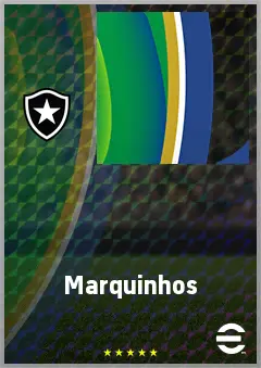 Marquinhos eFootball 2026 player card, 64 OVR CB