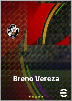 Breno Vereza eFootball 2026 player card, 63 OVR RB