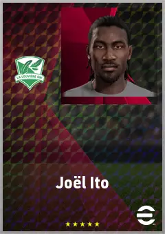 Joël Ito eFootball 2026 player card, 67 OVR CMF
