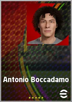 Antonio Boccadamo eFootball 2026 player card, 64 OVR RB