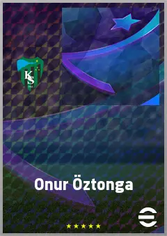 Onur Öztonga eFootball 2026 player card, 65 OVR CB