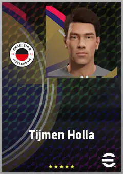 Tijmen Holla eFootball 2026 player card, 63 OVR GK